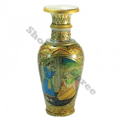 Flower Vase (with Handcrafted Picture)